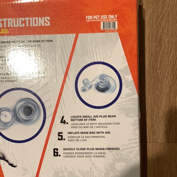 🍏 Nerf Dog Inflatable Target Game! NEW! - Picture 7 of 7